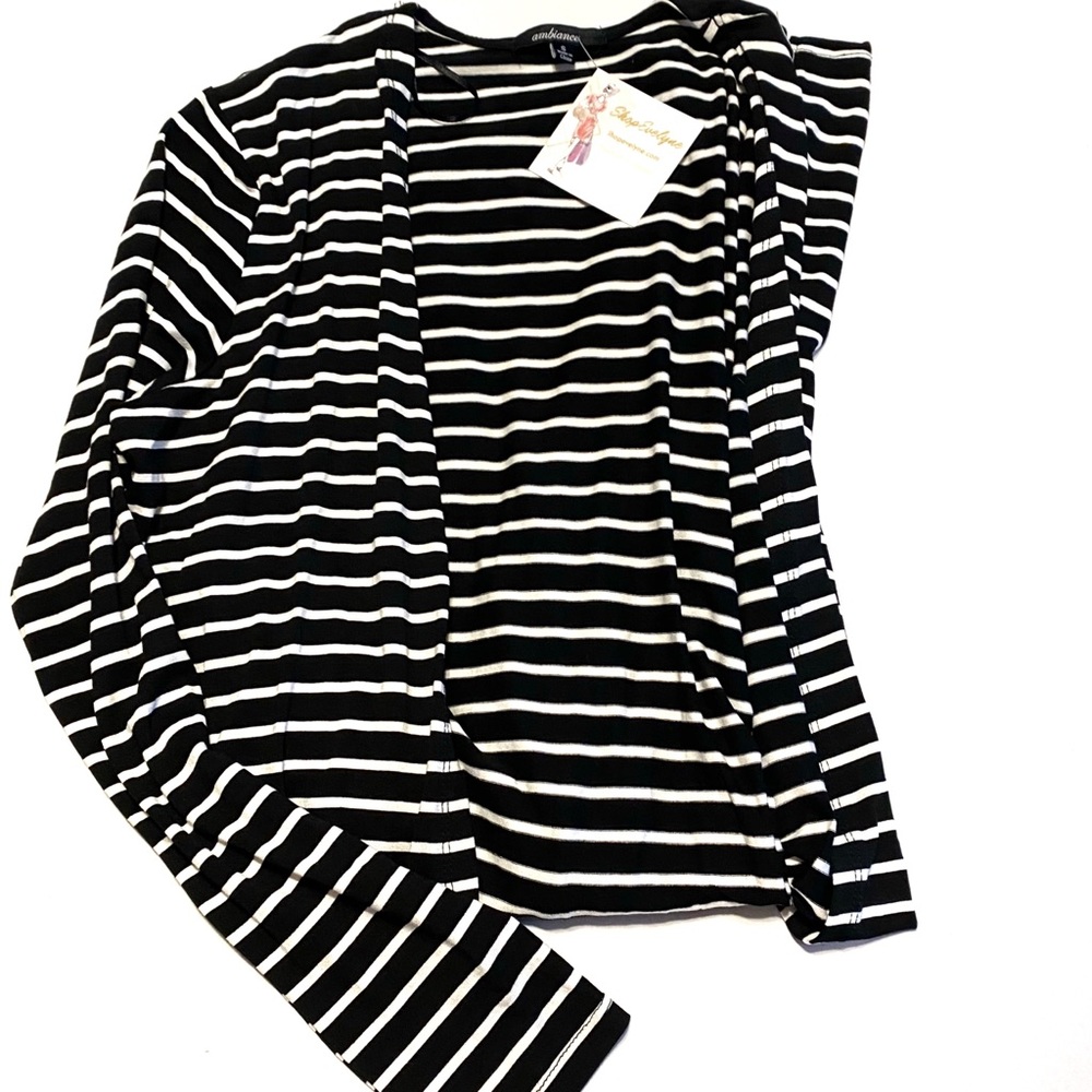 NWT Striped Duster Cardi!!